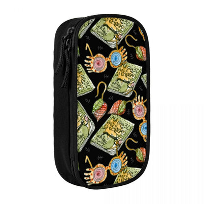 Desenho Animado Harries Filme P-Potters Magic World Estojo de Lápis Caneta Suporte Bolsas Estudante Material Escolar Necessaire Estojo de Lápis
