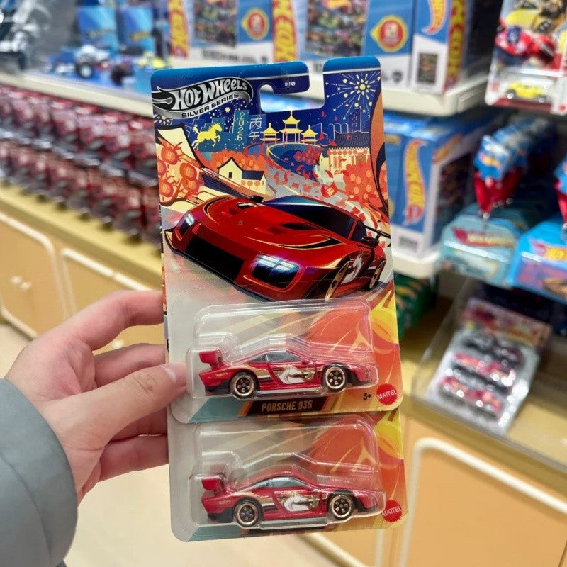 In Stock Hot Wheels JNF49-LA10 2026 Chinese Year of the Horse Limited Edition Die Cast Model Porsche 935 Collection Surprise Car