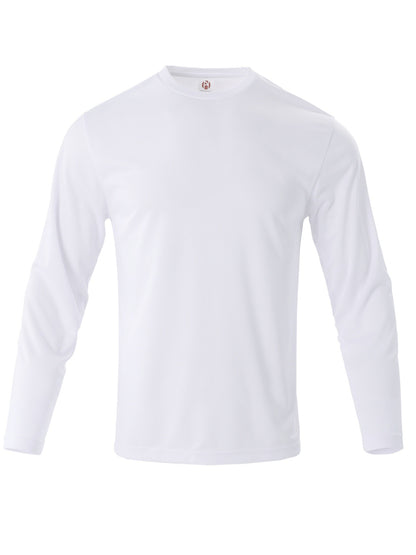 Men's Casual Plain T-shirt Men's Long-Sleeved Fashion Fitness Long-Sleeved T-shirt Men's Blouse