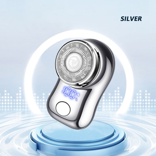 Mini Electric Shaver for Men Portable Beard Knife TYPE-C Charging Shavers Face Body Razor with Digital Power Display