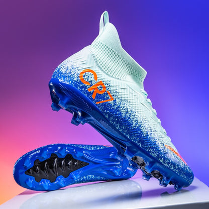 New Men Football Boots Futsal High-quality Match Indoor Hot-selling Soccer Shoes Sneakers High-top Non-Slip Cleats Grass FG/TF