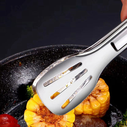 Stainless Steel Food Tongs Barbecue Tongs Desserts Steak Food Serving Clip Tweezers Long BBQ Cooking Tongs Kitchen Utensils