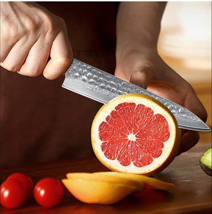 TURWHO 1-5 PEÇAS Facas Santoku Japonesas Facas de Chef Faca de Pão Aço Damasco de Alto Carbono 67 Camadas Conjunto de Facas Profissionais para Cozinha