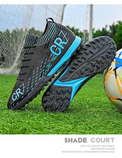 2025 New Men Soccer Shoes Unisex Drop Shipping Football Boots Breathable Sports Cleats Professional Outdoor Ultralight Non-slip