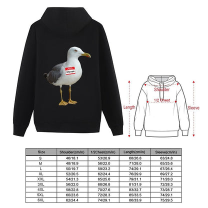 Steven Seagull Hoodie men's autumn clothes mens clothes anime clothing anime clothes big size hoodie
