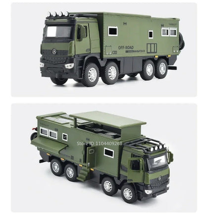 1:24 NOMADISM Raptor F150 RV Liga Modelo de Carro de Brinquedo Metal Diecast Miniatura Veículos Off Road Modelos Som Luz Brinquedos Para Crianças Presentes