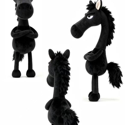 Horse Pendant 2026 Year Of The Horse Plush Horse For Bags Keychain Creative Mascot Horse New Year Party Decorations Gift