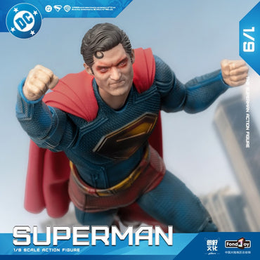 2026 Quente Fondjoy Batalha Danificada Superman Action Figure David Corenswet 1/9 Novo Boneco do Superman PVC Articulado Brinquedo Infantil Presente Para Meninos