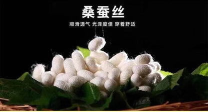 High end  Mulberry Silk Men Short Sleeve Business Shirt Wrinkle Resistant Button Invisible Top Elastic Luxurious Men Shirts