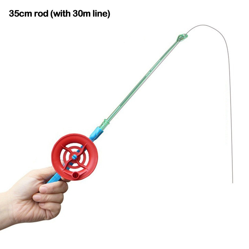 Varas de pesca retráteis para gelo 2024 Varas de pesca giratórias de inverno para pesca no gelo 35/40/75/80cm Varões de pesca de gelo para crianças Pesca de inverno no gelo