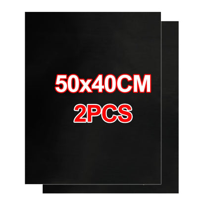 1-5pcs BBQ Grill Mat Non-stick Mat Heat Resistant Grill Mat Outdoor Baking Reusable Barbecue Party Mat 40x50cm Grill Accessories