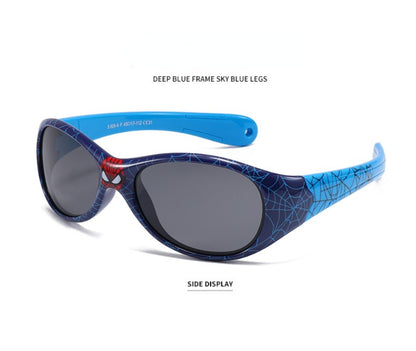 Marvel Spiderman Sunglasses Avengers Figure Cartoon Fashion Sunglasses Kids Cute Goggle Plastic Toys Boys Girls Birthday Gifts