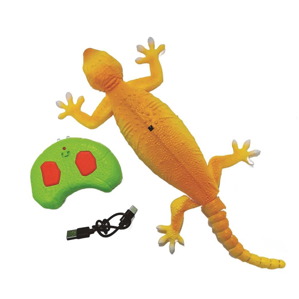 Robô de Brinquedo Lagarto Biomimético Realista RC Escalador de Parede Controle Remoto Gecko Que Escala Vidro e Paredes Lisas Decoração de Interiores de Carros
