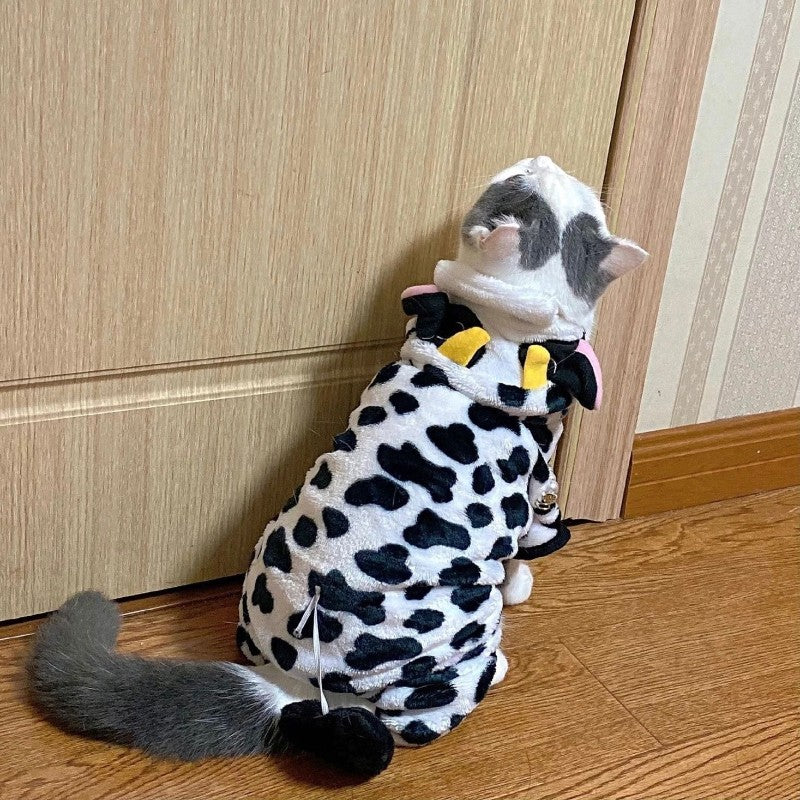 Roupas de Inverno para Cães Moletom Quente de Fleece para Cães Roupas para Cães Pequenos Chihuahua Filhotes Gatos Jaqueta Casaco Macacão para Cães Fantasia