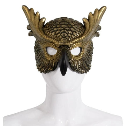 Halloween Owl Mask Carnival Props Owl Mask Festival Cosplay Photo Props Atmosphere Dance Party Dress Up