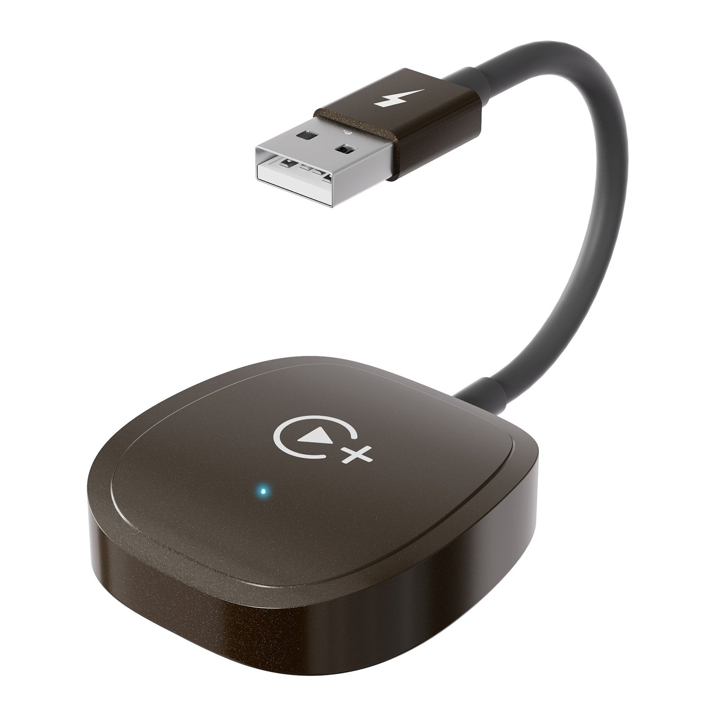 Carplay Wireless Adapter with Youtube/Netflix/Tiktok, Wireless Carplay USB Dongle for Factory Wired Carplay to Wireless