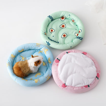 Tapete Almofadado para Animais Pequenos, Ninho para Hamster, Esquilo, Ouriço, Coelho, Quente, Macio, Pelúcia, Porquinho-da-Índia, Casa, Tapete para Ninho de Animais Pequenos
