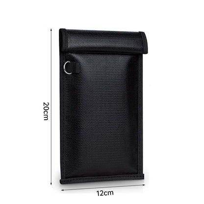 Car key Signal Shielding Bag Waterproof Fireproof RFID Blocking Pouch Car Key Faraday Bag RF Signal Blocker Mobile Phone Case