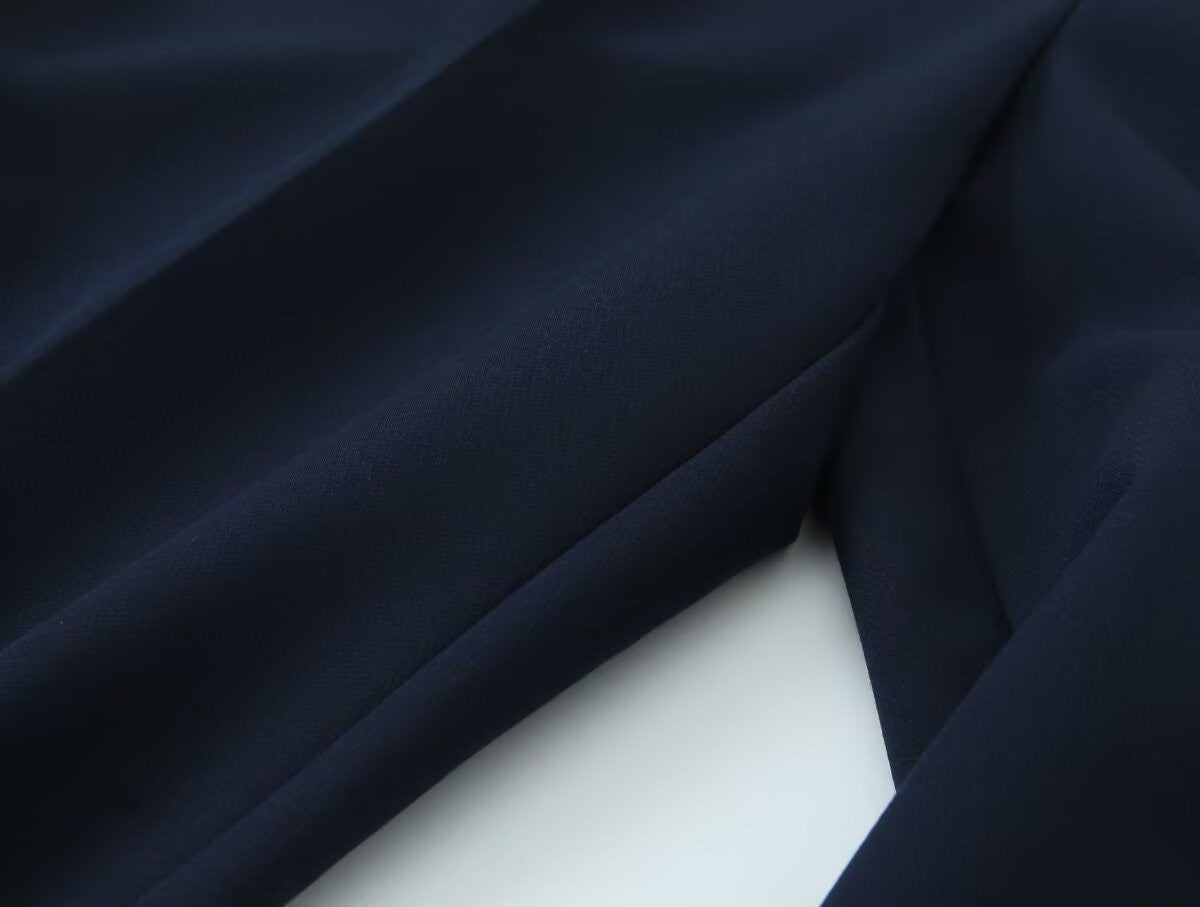 2025 summer new women's comfortable commuting rolled-up trousers with belt simple casual trousers