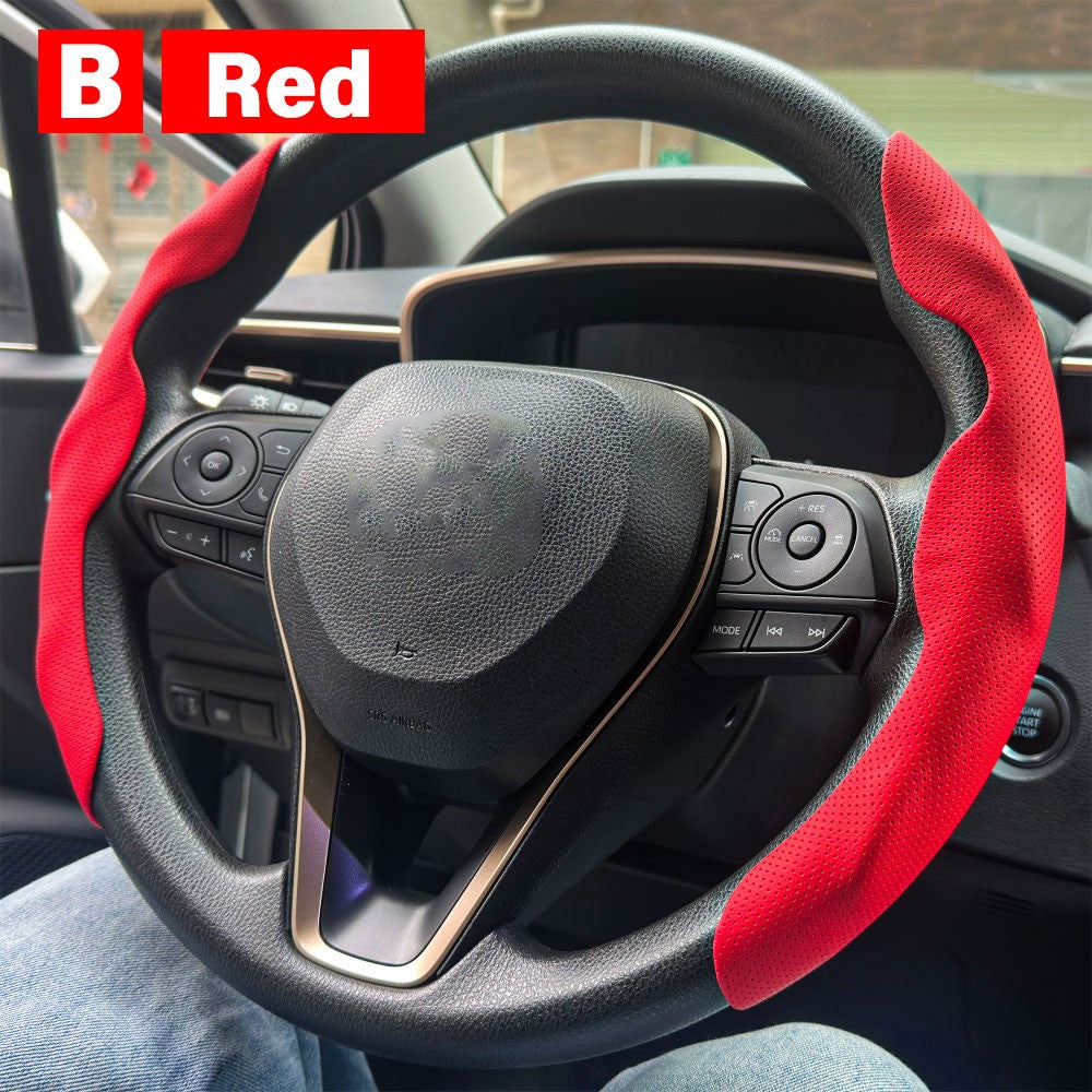 2PCS Car Steering Wheel Cover For Nissan Qashqai Juke J10 J11 Pulsar Sentra Altima Patrol Micra Rogue Almera Versa Accessories