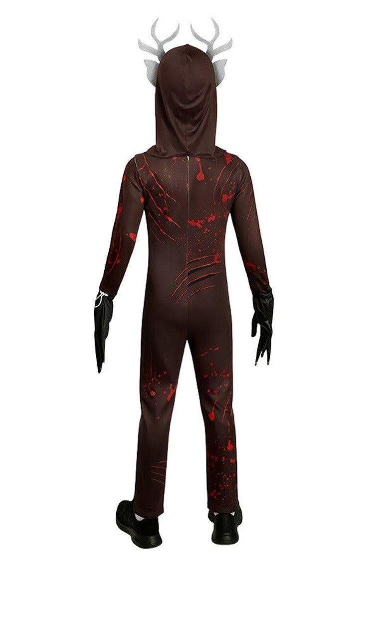 Game 99 Nights in The Forest Owl Monster The Ram Costume Adult Secret The Horror Deer VS Owl Costumes Cartoon Animal Dressing