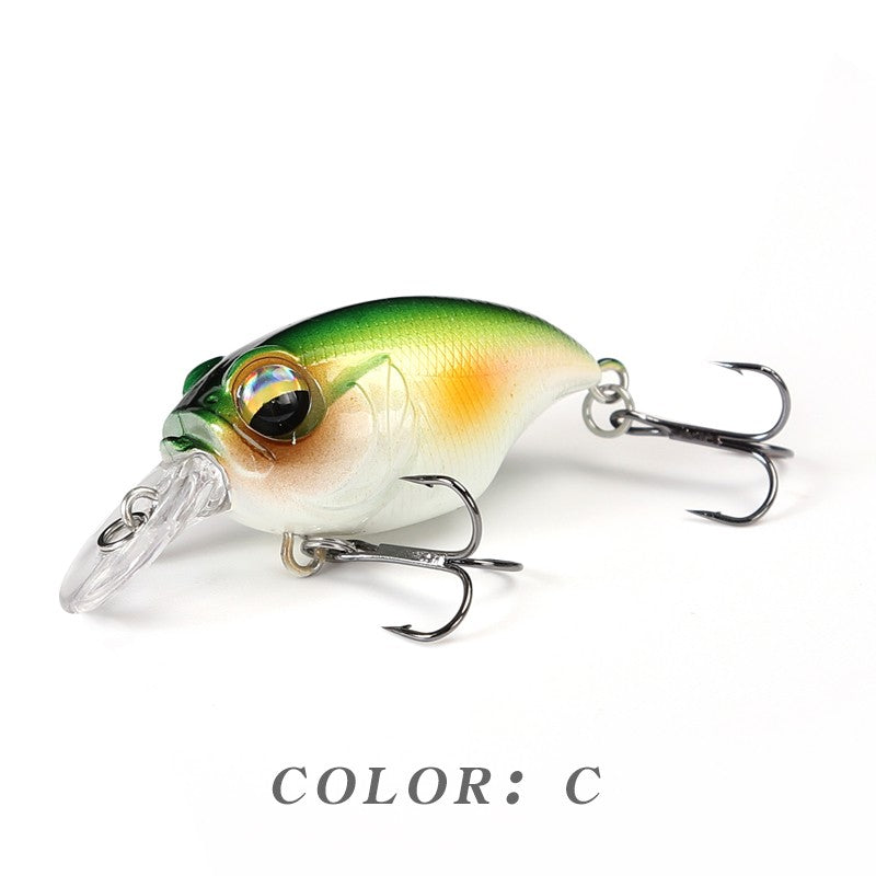 38mm 8g Topwater Mini Crankbait Fishing Lure Floating Wobbler Artificial Hard Bait for Pike Walleye Bass Plastic Swimbait Tackle