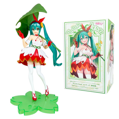 Anim Hatsune Miku Sitting Posture Figure Cat Ear Hatsune Model Desktop Decor Collectible Toy Gift for Fans Japanese Kawaii Otaku