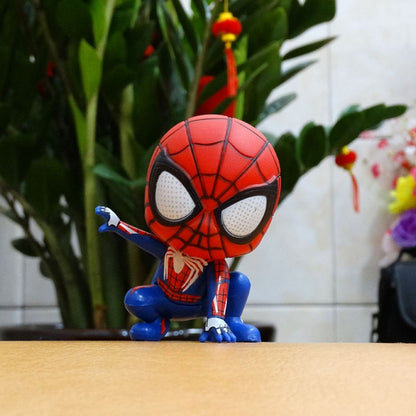 Marvel Spiderman Anime Action Figure Toys PVC Model Spider Man Dolls Decoration Cake Decoration Mdoel Toys Birthday Gifts