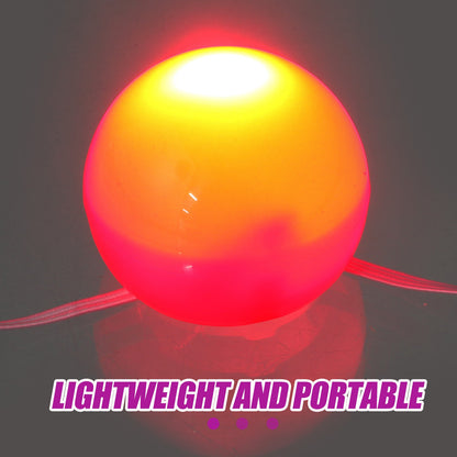 1pcs Light Up Clown Nose Red Glowing Led Novelty Circus Prop For Halloween Party Adult Cosplay Accessory Reindeer Decor