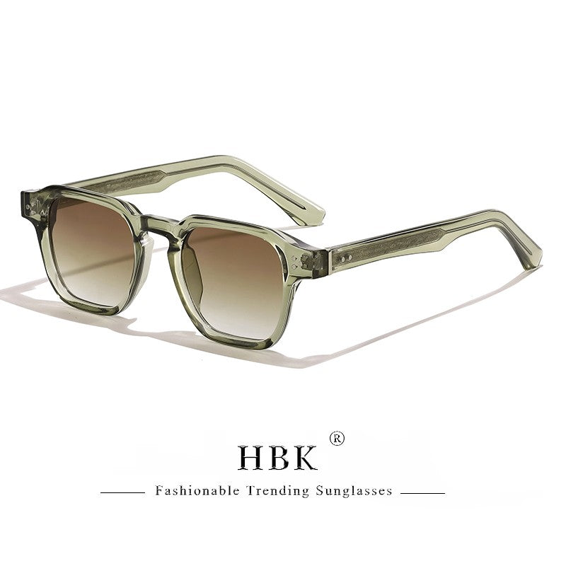Óculos de Sol Punk HBK Fashion para homens Óculos de Sol Quadrados Clássicos Esportes ao Ar Livre Festa Férias Viagem Condução Pesca Óculos