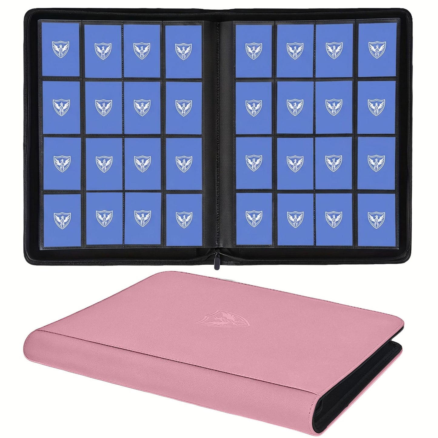Trading Card Binder, Premium Card Binder, 1024-Pocket Trading Card Binder, Premium 16-Pocket Card Holder Folder, Side-Loading Card Album Suitable for Yu-Gi-Oh!, Magic: the Gathering, Trading Cards, Sports, Compatible with Tcg/Mtg, Card Storage