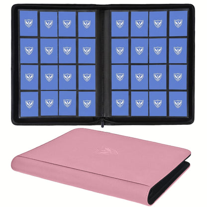 Trading Card Binder, Premium Card Binder, 1024-Pocket Trading Card Binder, Premium 16-Pocket Card Holder Folder, Side-Loading Card Album Suitable for Yu-Gi-Oh!, Magic: the Gathering, Trading Cards, Sports, Compatible with Tcg/Mtg, Card Storage