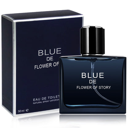 Men's Perfume Lasting Fragrance Ocean Fragrance Gulong Water Charm Sports Perfume Story of Flowers Spray Flirting Pheromone