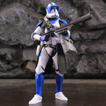 Star Wars 501st Legion ARF ARC Trooper Jesse Hardcase Commander Bane Denal Tup Dogma Boneco de Ação 6" Fase 2 Rex Team Clone Brinquedo