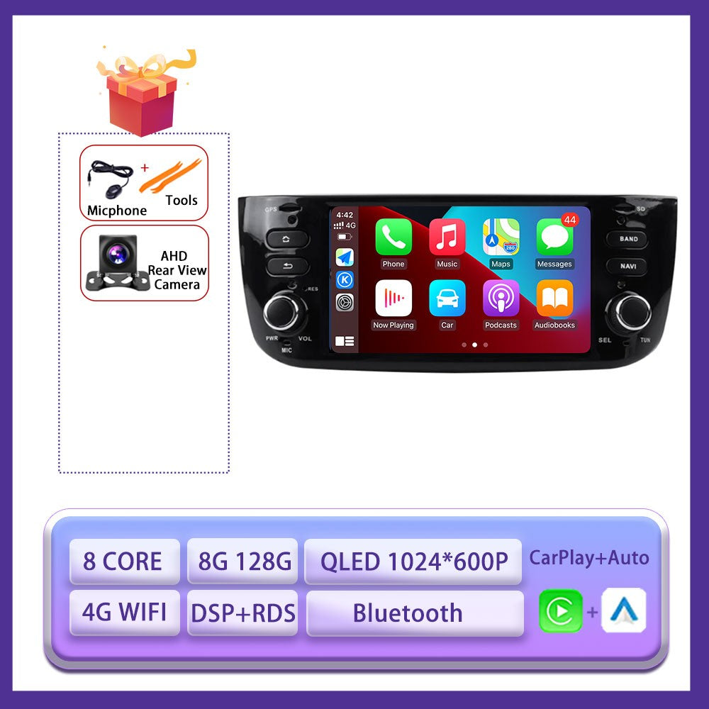 6.2 " Android 15 Auto Carplay Radio For Fiat Linea Punto EVO 2012-2015 Stereo Car Radio Multimedia Player GPS Navi Screen Tools