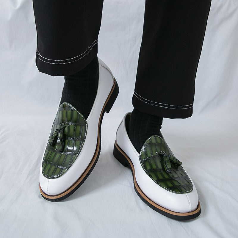 Big Size 47 Business Oxford Shoes Wedding Party Men Dress Shoes Breathable Leather Casual Men's Shoes British Style Loafers