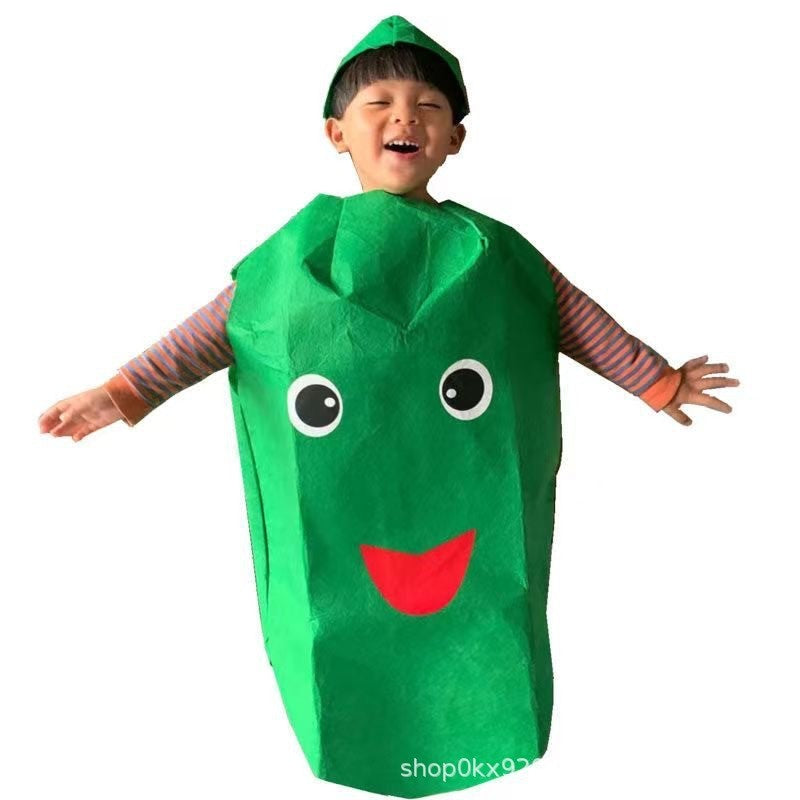 Fruit Fruit Vegetable Cosplay Costume Portable Cosplay Dance Performance Costumes 90-140CM Performances Cos Clothing