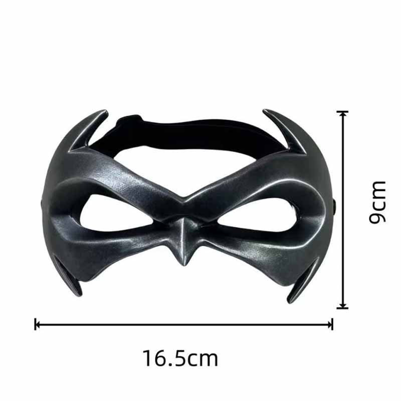 Halloween Resin Half Face Eye Mask Nightwin Joker Makeup Ball Dress Up Craft Mask Anime Collection Halloween Party Cosplay Props