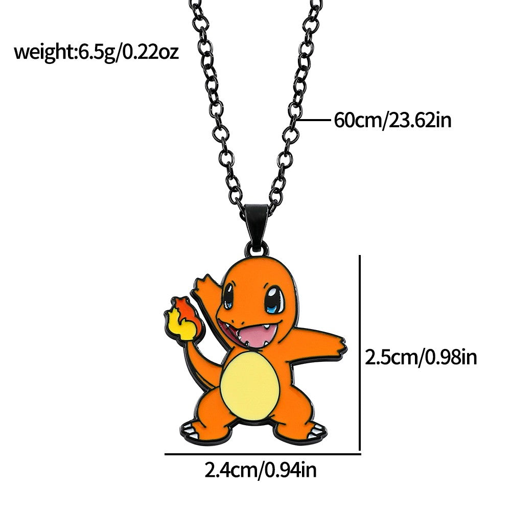 Brinquedo de Metal de Anime Pokémon, Figura Fofa, Pikachu, Squirtle, Psyduck, Charmander, Decoração de Festa, Presente de Cosplay
