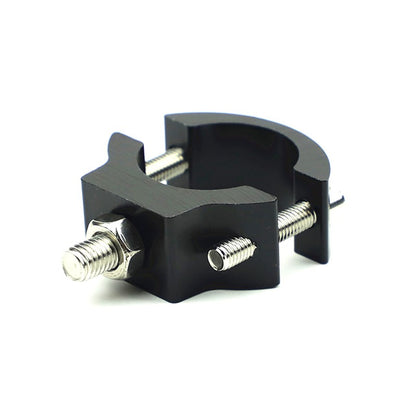 Suporte e Braçadeira para Para-choque – Ajustável para Farol de LED, Farol Auxiliar e Faróis de Milha de Motocicleta