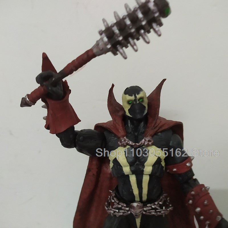 Boneco Spawn Mortal Kombat Action Figure MF Brinquedos Coleção Figurals Modelo Presente de Aniversário