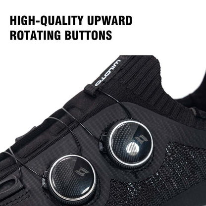 WILDTO Ultralight Cycling Shoes Men's Road Bike Shoes Hardness12 Carbon Fiber Professional Self-locking SPD Cleats Footwear