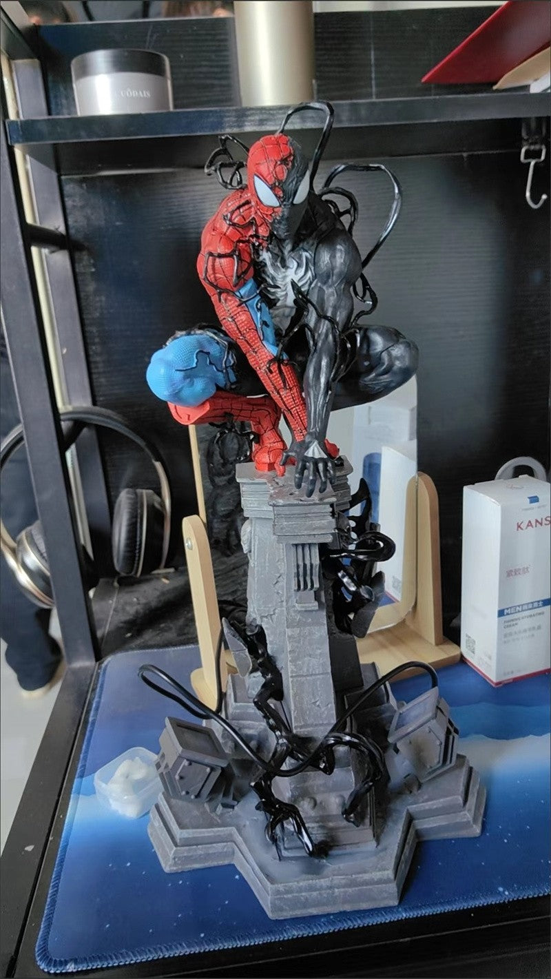 Spiderman Venom Symbiote Figure Spider Man Figures Venom Figurine Pvc Desktop Decoration Statue Model Dolls Toys Christmas Gifts