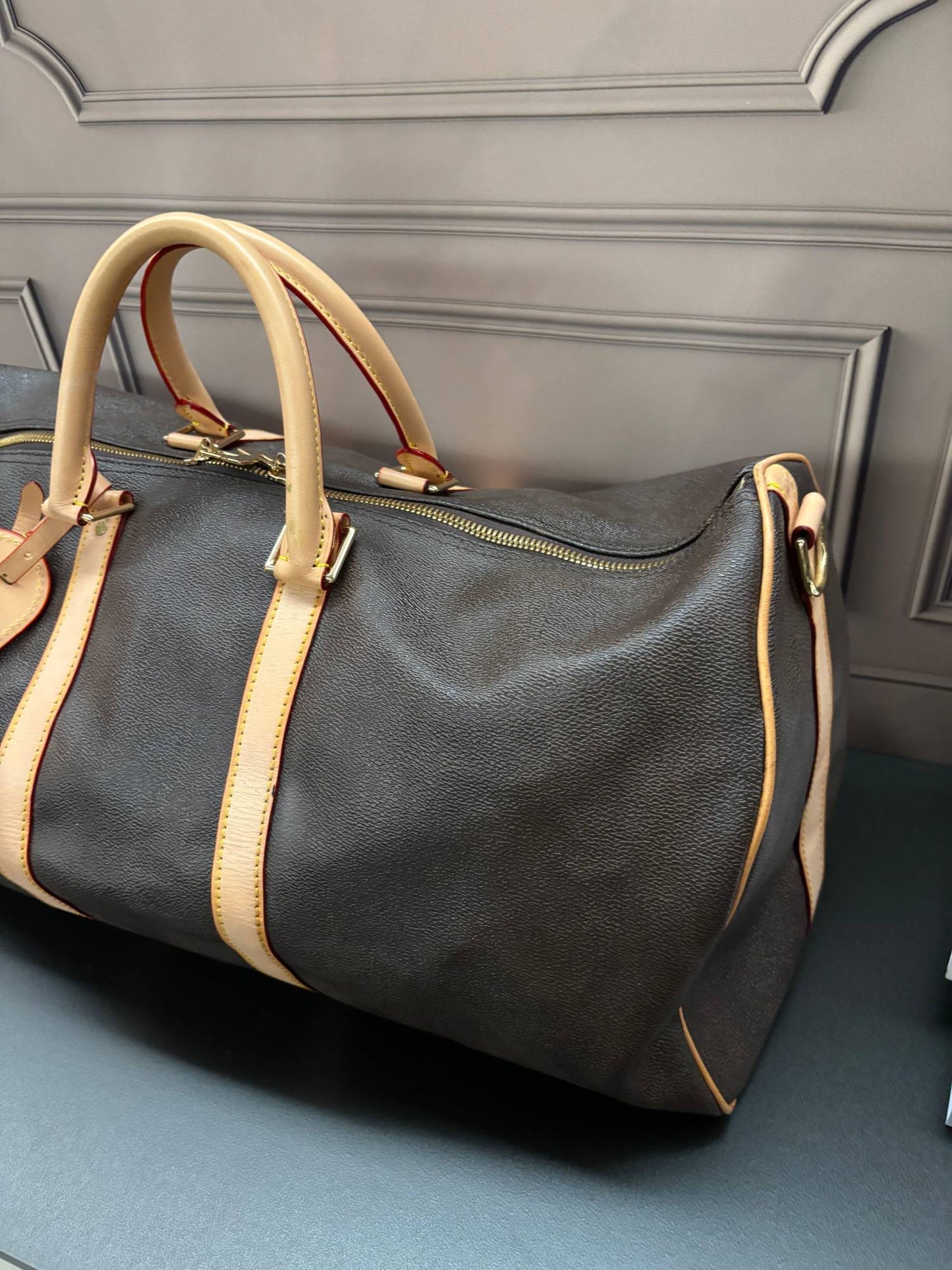 New Luxury Travel Bag with Logo Women Man Multifunction Large Handbags Original Brand Travel Suitcase Duffle Bags with Strap