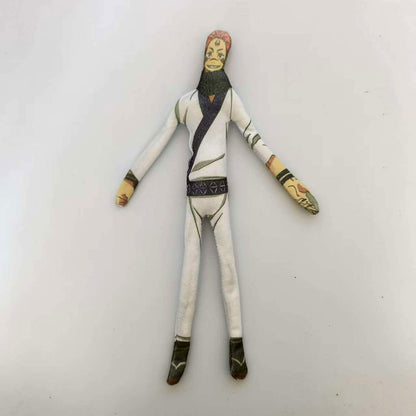 Anime Gojo Satoru Itadori Yuji Cosplay Keychain Plush Cotton Doll Slender Twistable Shape Room Abstract Decoration