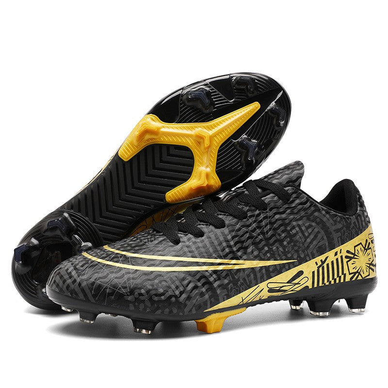 Men Soccer Shoes Adult Kids FG Football Boots Cleats Grass Training Turf Shoes Outdoor Non Slip Futsal Sneakers Unisex