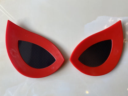 Movie Cosplay Lens Accessories For Super Bodysuit Full Mask Eyeglass Stereoscopic Color Light Halloween Carnival Party Prop Gift