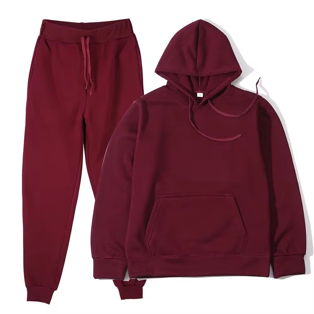 Men Sportswear Sweater Suit Hoodies + Pants Sports Clothing Spring Autumn Sets Jogging Trousers Running Male Tracksuits