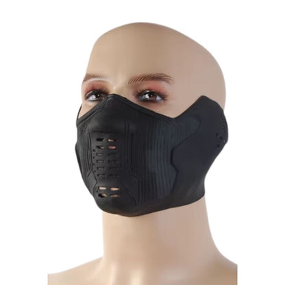 Cosplay America 2 Winter Soldier Mask James Buchanan Bucky Barnes Cosplay Latex Mask Halloween Costume for Adult Carvinal Props