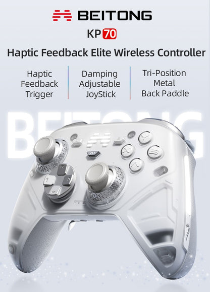 Beitong Kunpeng 70 Elite: AI-Enhanced Wireless Controller with Adaptive Triggers for Switch 2, PC, Mobile & Teams